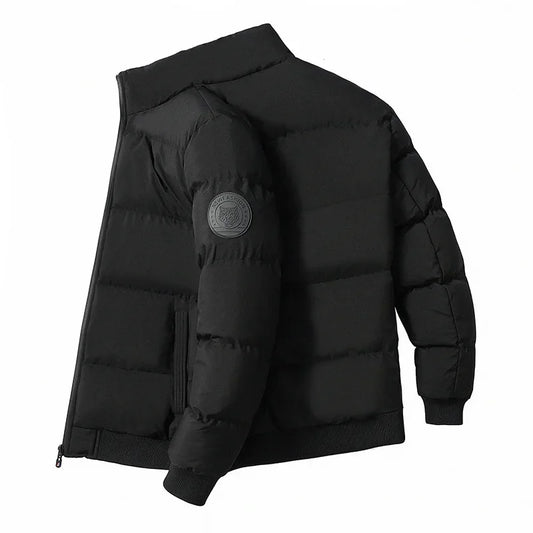 Men's Winter Thickened Warm Cotton Jacket Stand Collar Casual Style Fashionable And Comfortable Cotton Outerwear