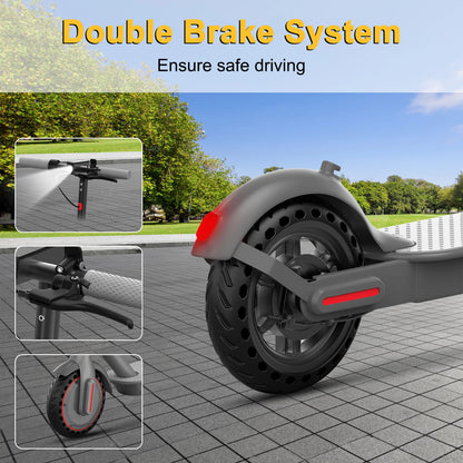 JUICEASE 2025 Solid Tire Electric Scooter 8.5/10 Inch 25/35KM Range Waterproof Escooter 31/35KM/H Fast Speed Scooter Electric