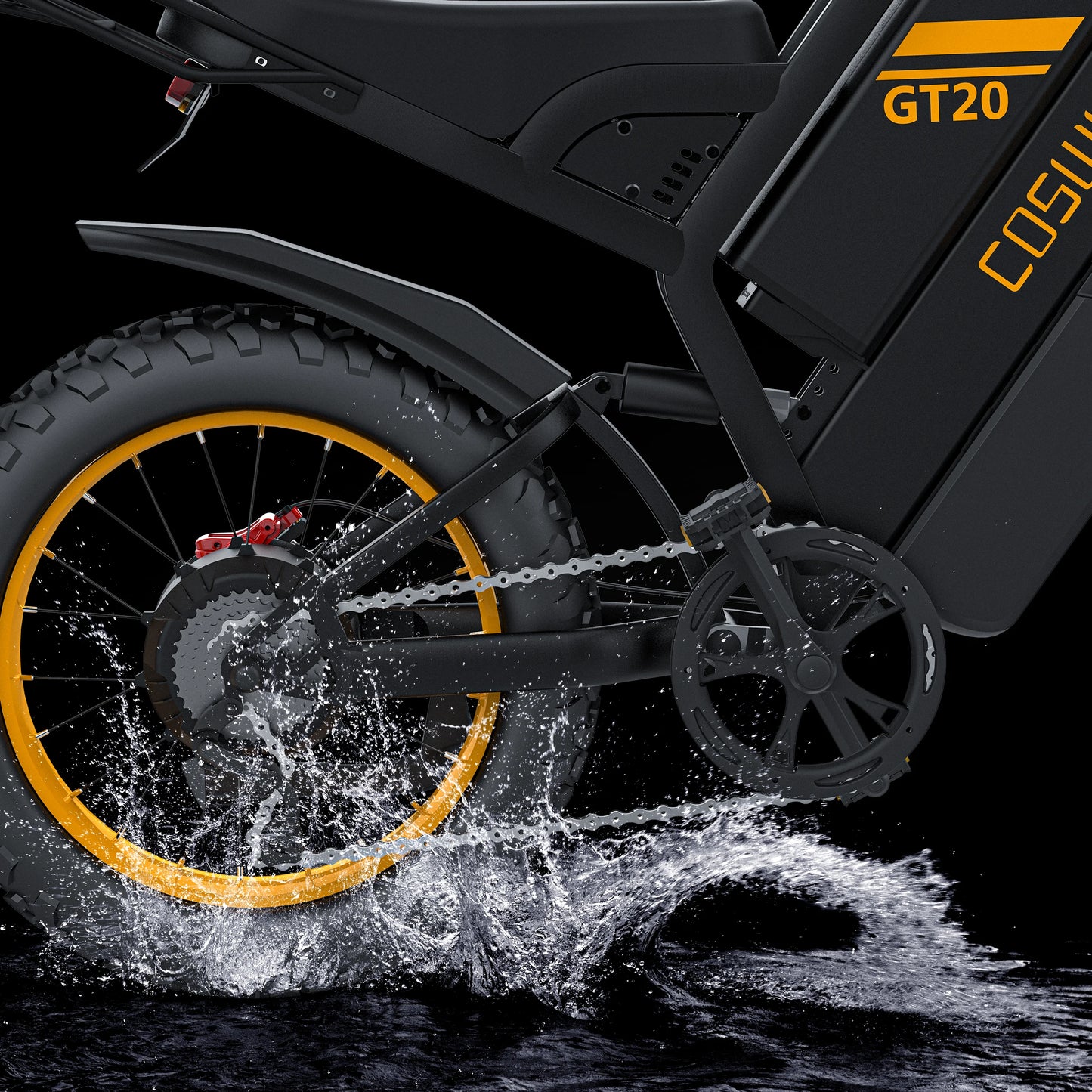 Coswheel Electric bike 2000W GT20 MAX Motorcycle 60V 40AH Samsung Dual Battery Mountain bikes Electric Dirt Bike Fat Tires Ebike