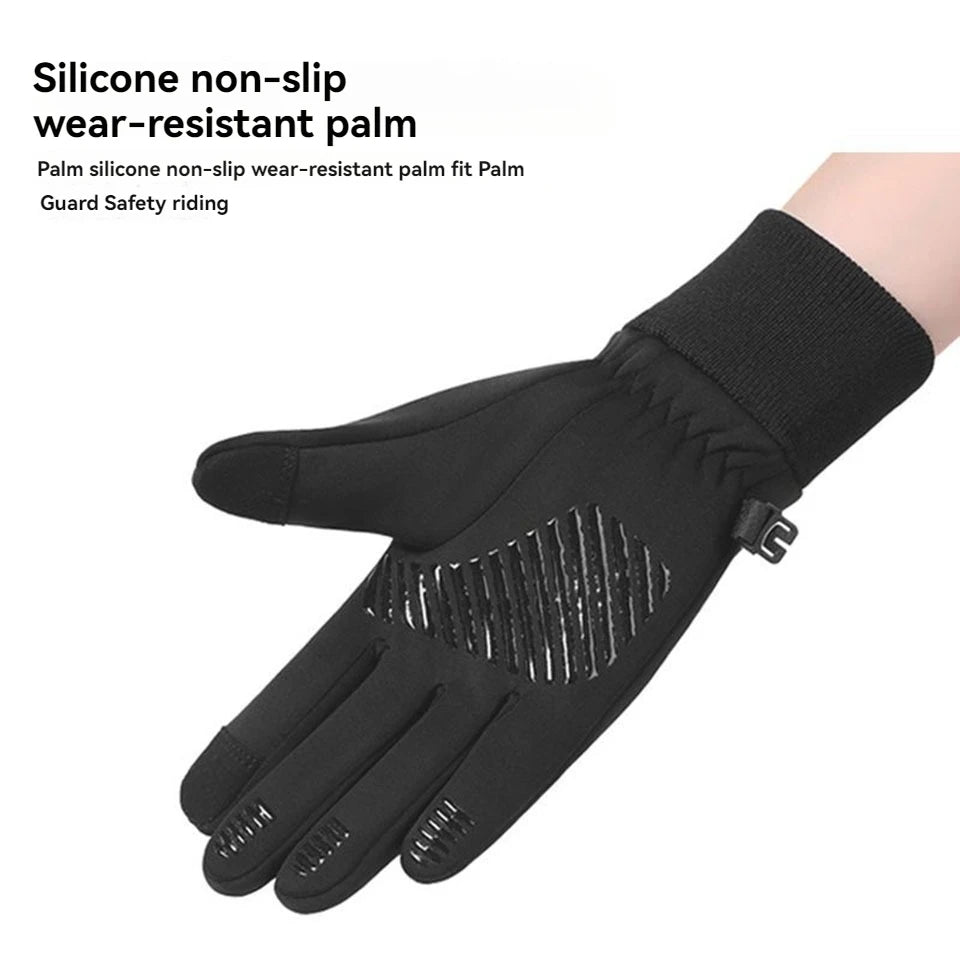 GTUBIKE Kids Winter Gloves,Touchscreen Anti-Slip Kids Cycling Gloves,Warm Windproof Kids Gloves,Sports Gloves Boys Girls