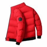 Men's Winter Thickened Warm Cotton Jacket Stand Collar Casual Style Fashionable And Comfortable Cotton Outerwear