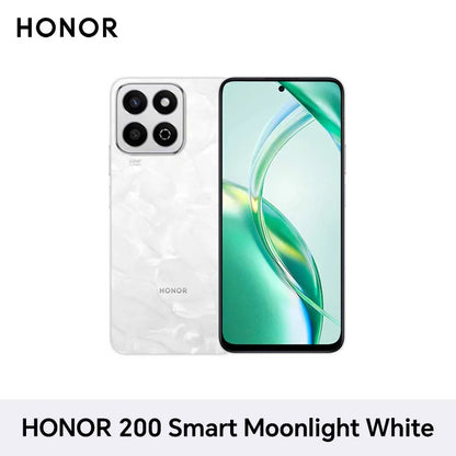 HONOR 200 Smart Global Version 5G Smartphone 6.8'' Anti-Drop Display 50MP AI Camera 5200mAh Large Battery 35W SuperCharge