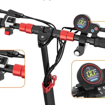 MX-14 Electric Scooter 10-Inch Dual Disc Brakes Foldable | 500W Motor, 45km/h, 40KM Max Range, 48V Battery, Aluminum Frame