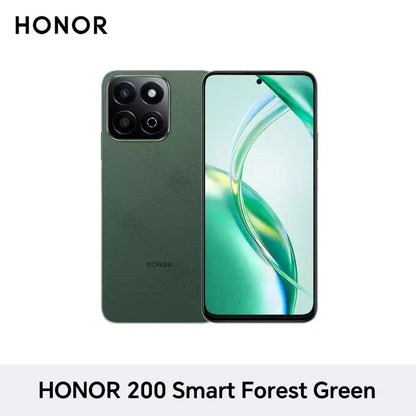 HONOR 200 Smart Global Version 5G Smartphone 6.8'' Anti-Drop Display 50MP AI Camera 5200mAh Large Battery 35W SuperCharge