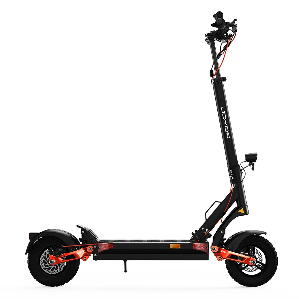 JOYOR T6 Adult Electric Scooter 600W Motor 48V18AH Battery E-Mountain Escooter 10" Off-Road Tire Foldable E-Scooter