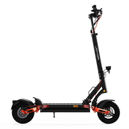 JOYOR T6 Adult Electric Scooter 600W Motor 48V18AH Battery E-Mountain Escooter 10" Off-Road Tire Foldable E-Scooter