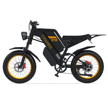 Coswheel Electric bike 2000W GT20 MAX Motorcycle 60V 40AH Samsung Dual Battery Mountain bikes Electric Dirt Bike Fat Tires Ebike