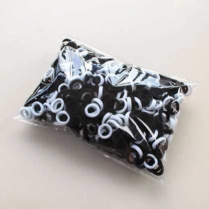 100/300/500Pcs Hair Bands for Children Colorful Nylon Scrunchie Hair Ties Rubber Band Kids Elastic Leagues Girl Hair Accessories