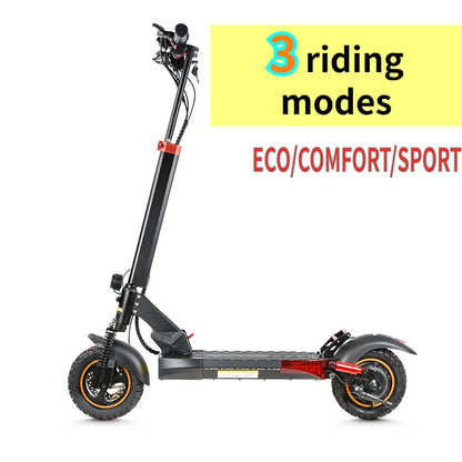 MX-14 Electric Scooter 10-Inch Dual Disc Brakes Foldable | 500W Motor, 45km/h, 40KM Max Range, 48V Battery, Aluminum Frame