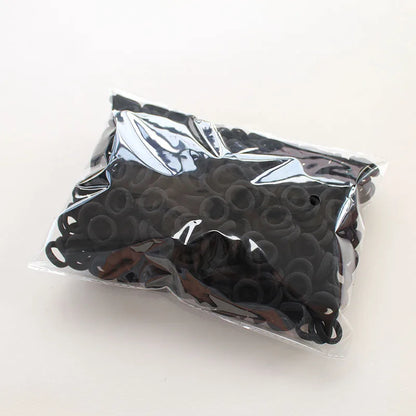 100/300/500Pcs Hair Bands for Children Colorful Nylon Scrunchie Hair Ties Rubber Band Kids Elastic Leagues Girl Hair Accessories