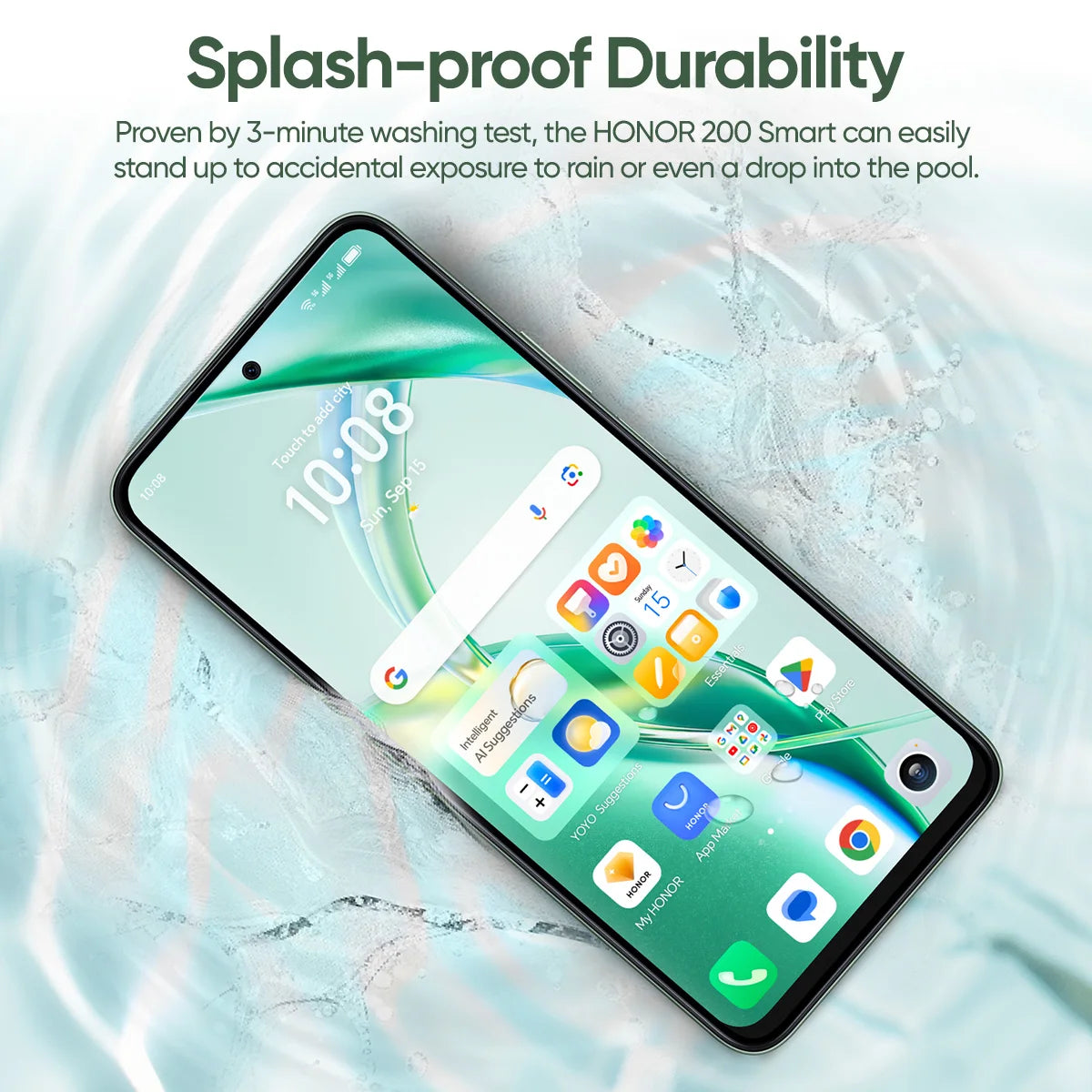 HONOR 200 Smart Global Version 5G Smartphone 6.8'' Anti-Drop Display 50MP AI Camera 5200mAh Large Battery 35W SuperCharge