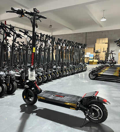 1V1 Dual Motor Adult Off-Road Electric Scooter 48V Battery 60KM Range 150kg Max Load 3-7 Day Delivery China